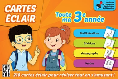 Cartes éclair Toute mon année