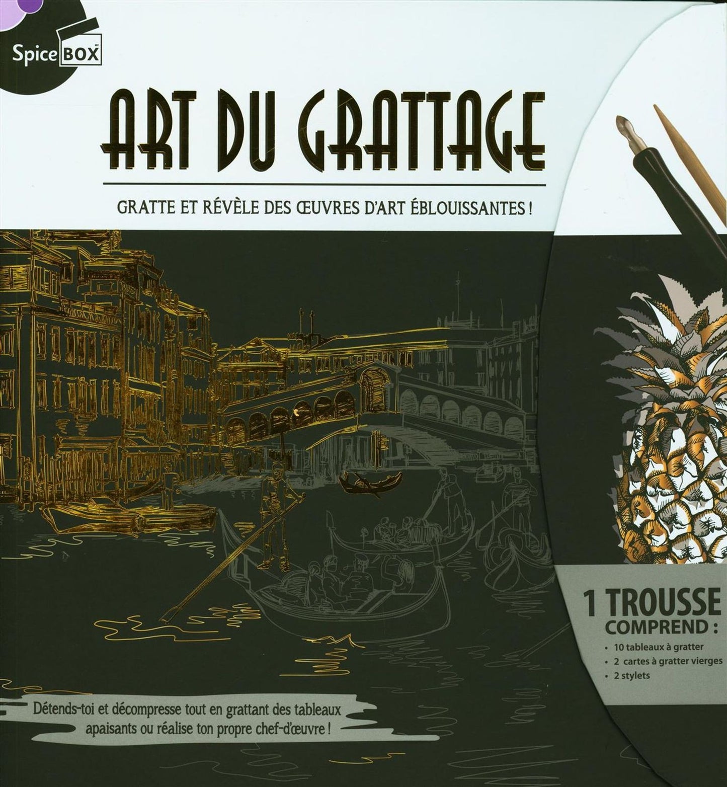 SpiceBox – Scratch Art | Creative Art Kit