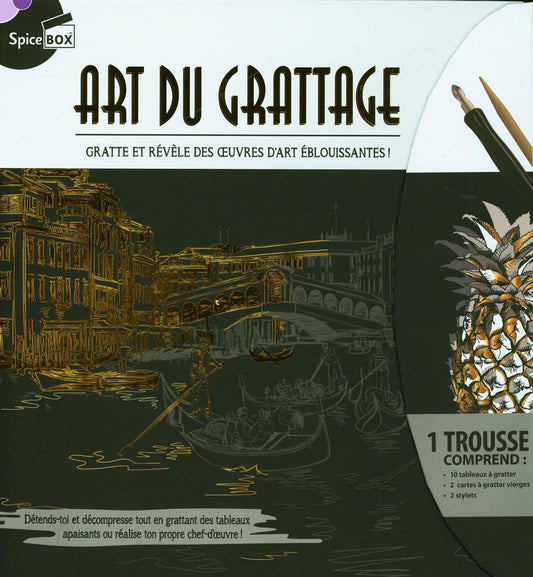SpiceBox – Scratch Art | Creative Art Kit