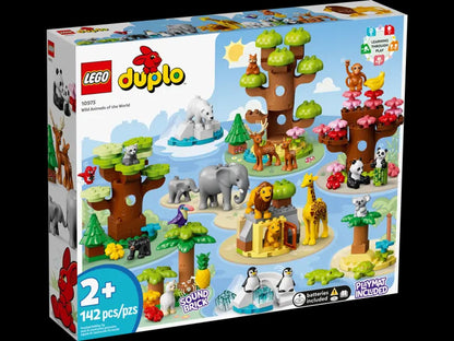 LEGO® DUPLO® - Les animaux sauvages du monde