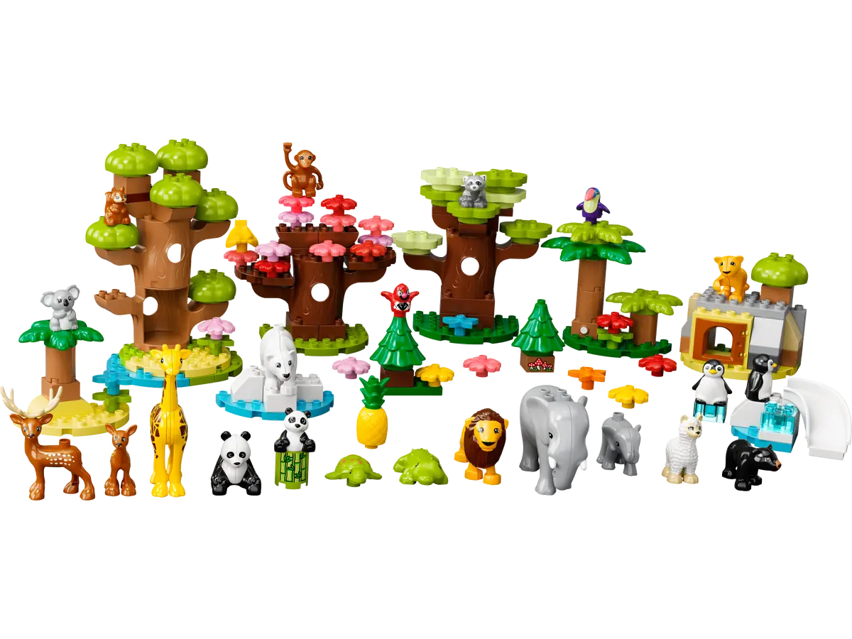 LEGO® DUPLO® - Les animaux sauvages du monde