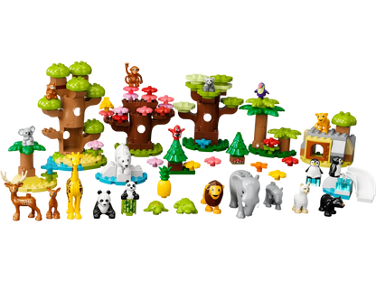 LEGO® DUPLO® - Les animaux sauvages du monde