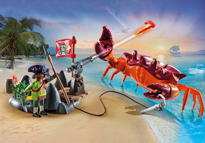 Playmobil - 71532 - Battle with the giant crab