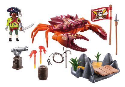 Playmobil - 71532 - Battle with the giant crab