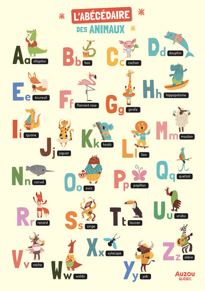 Affiches pour apprendre – Préscolaire