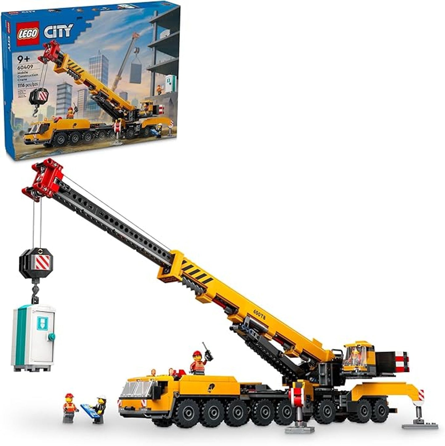 LEGO® City La grue de construction mobile jaune