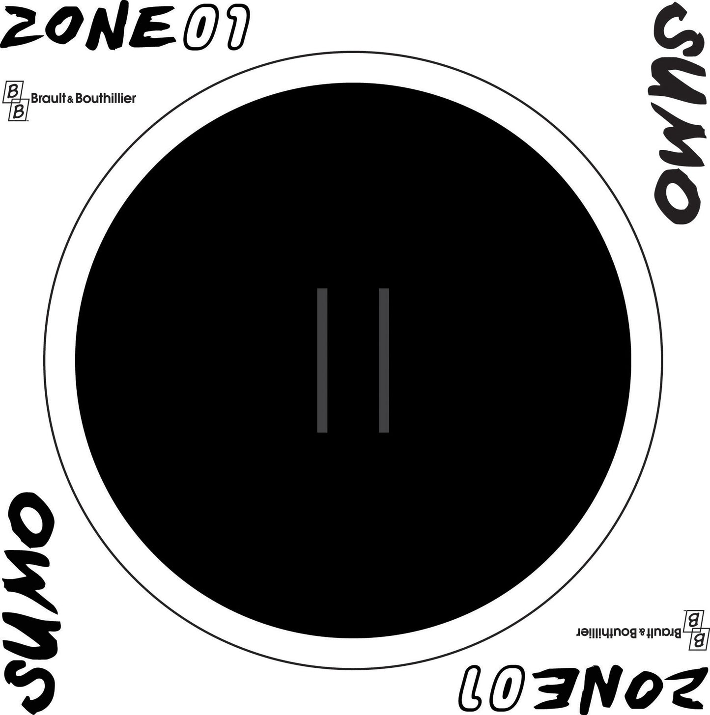 Sumo Playing Field Robotics Challenge Mat