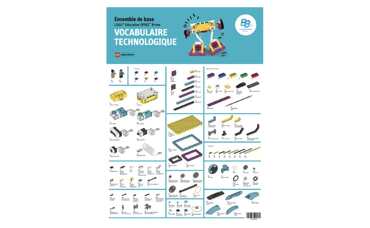 Affiche vocabulaire SPIKE® Prime bilingue