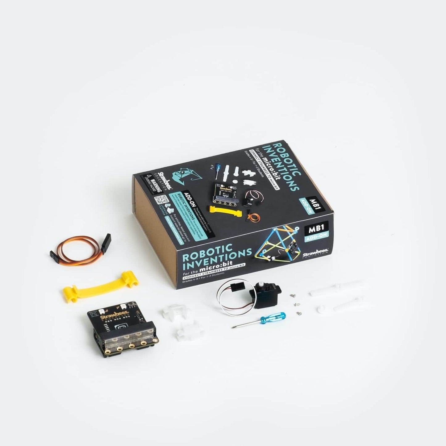 Strawbees – Ensemble d'inventions robotisées pour micro:bit
