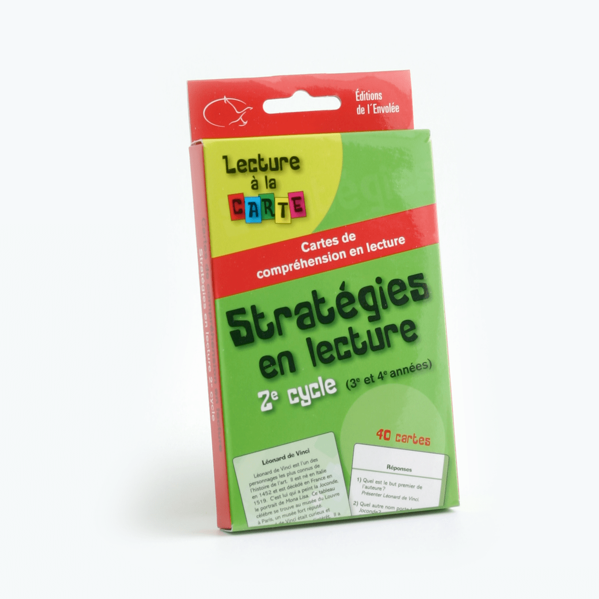 Lecture à la carte – 2e cycle