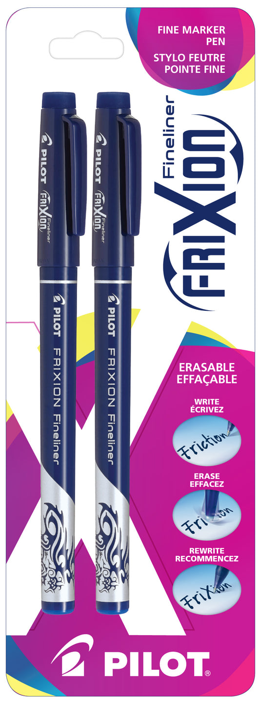 Frixion Fineliner Pilot marker pens