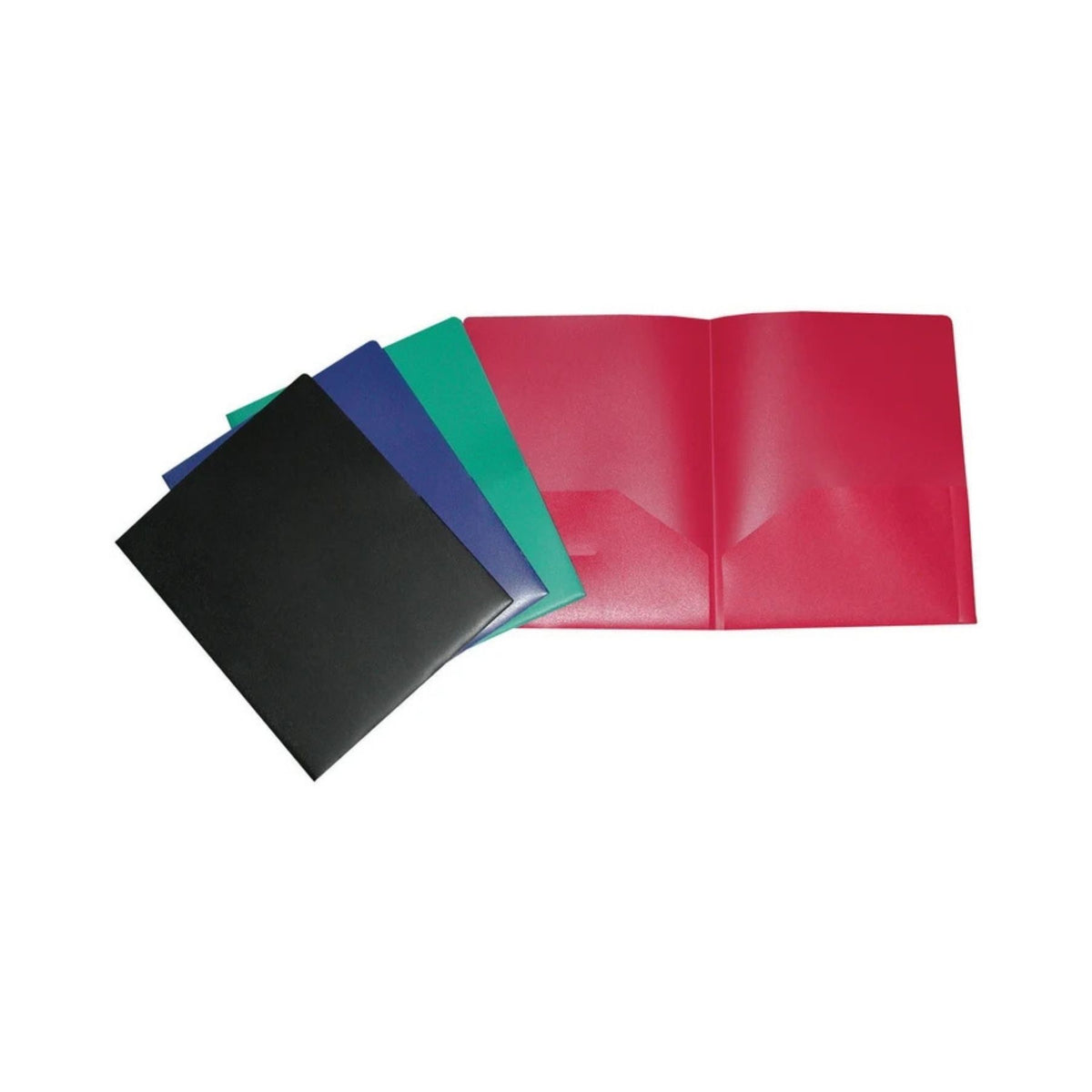 Porte-document en plastique avec pochettes