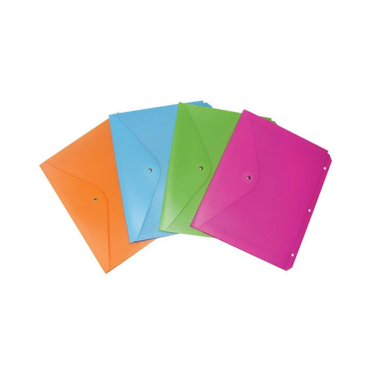 Plastic Report Cover - 3 Compartments