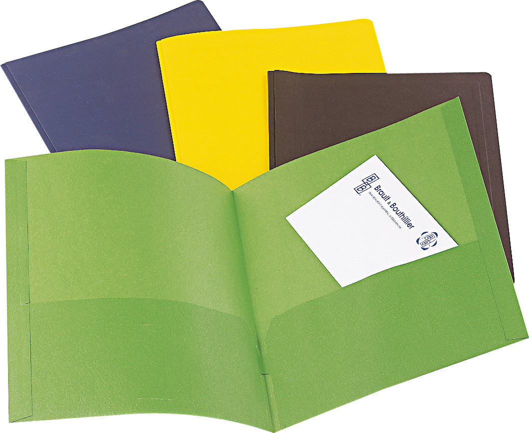 Porte-documents cartonnés avec pochettes