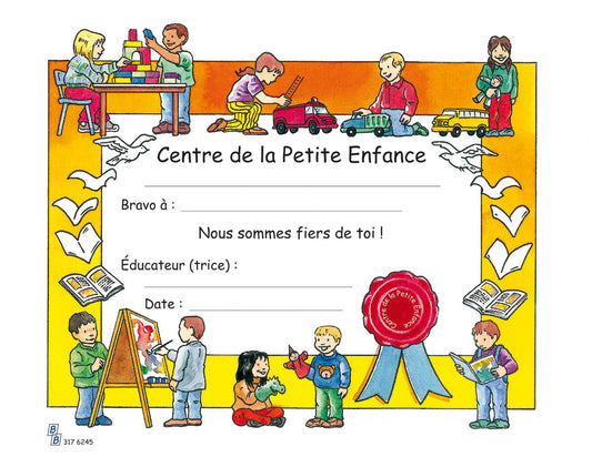Diplômes - Centre de la petite enfance (in French)