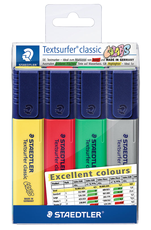 Staedtler/Textsufer Classic highlighters