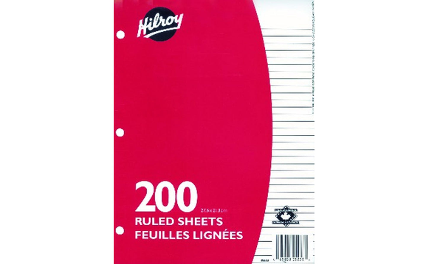 Feuilles mobiles lignées