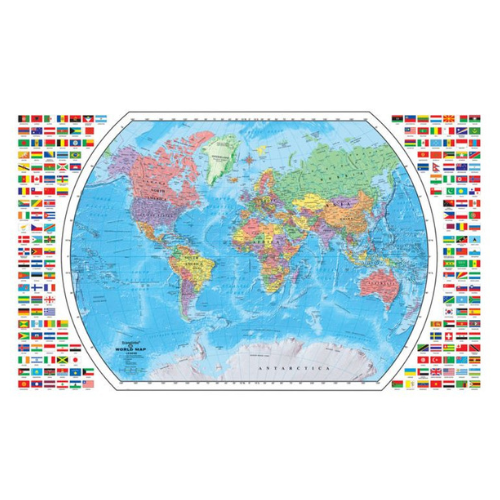 Carte murale du monde