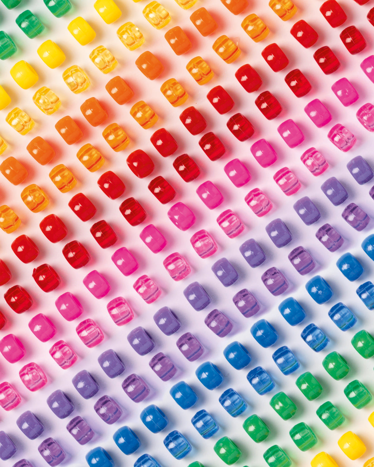 Acrylic Beads Mix – Basic Colours – 9 mm