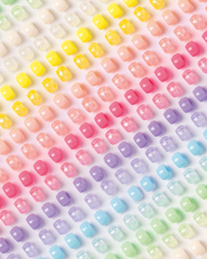 Acrylic Beads Mix – Pastel – 9 mm