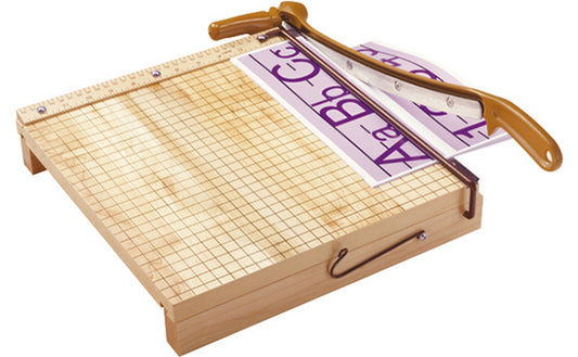 Tranche à papier en bois franc