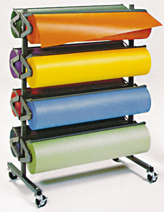 Paper Rolls Dispenser on Wheels