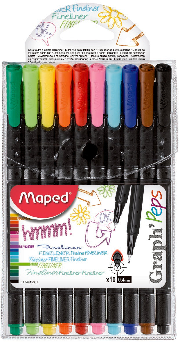 Stylos-feutres Graph'Peps Fineliner