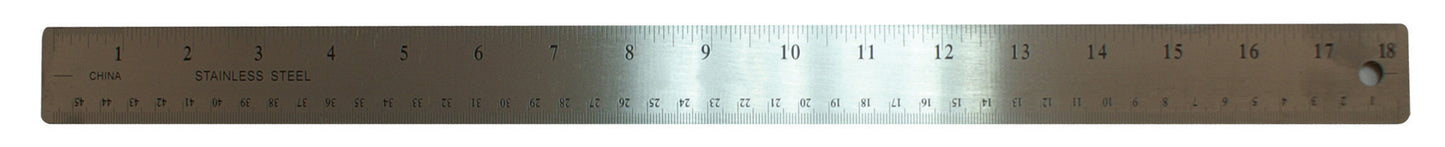 Règles en acier inoxydable