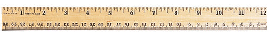 Règle en bois