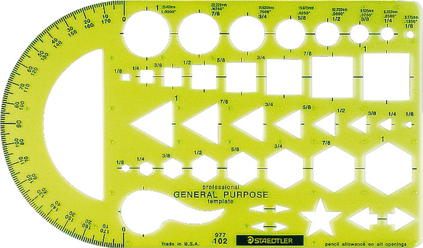 Gabarit universel Staedtler