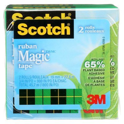 Ruban adhésif magic écologique Mat
