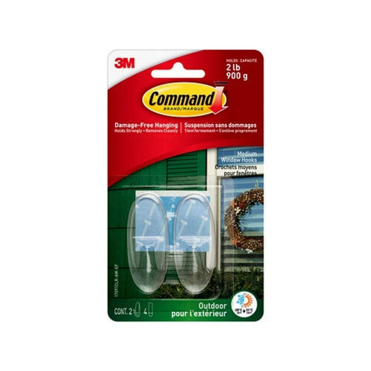 Outdoor clear hooks