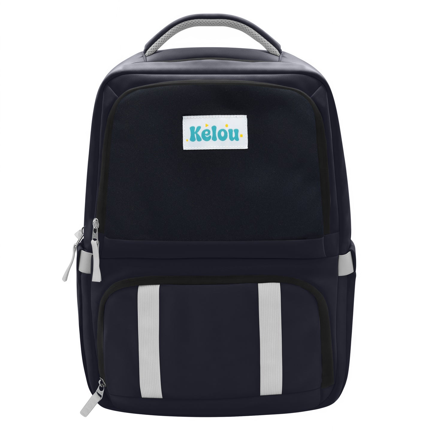 KELOU Grand sac a dos 2 en 1 Noir