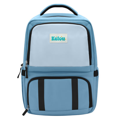 KELOU Grand sac à dos 2 en 1 Bleu