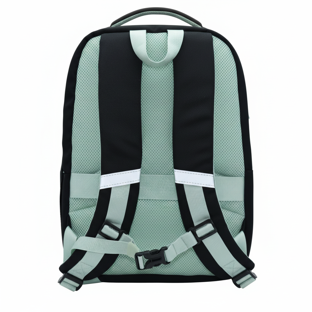 KELOU Mini sac a dos 2 en 1 Noir/Sauge
