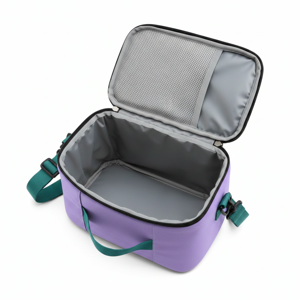 KELOU Mini sac a dos 2 en 1 Mauve/Turquoise