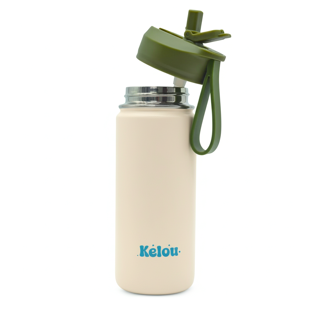 KELOU Bouteille en acier inoxydable