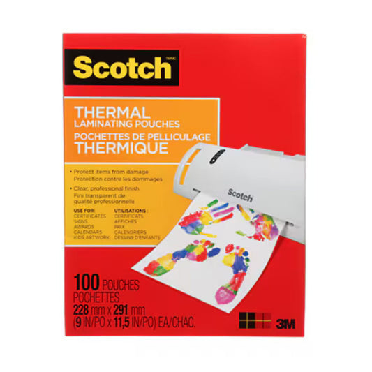 Pochettes pour lamination, paquet de 100
