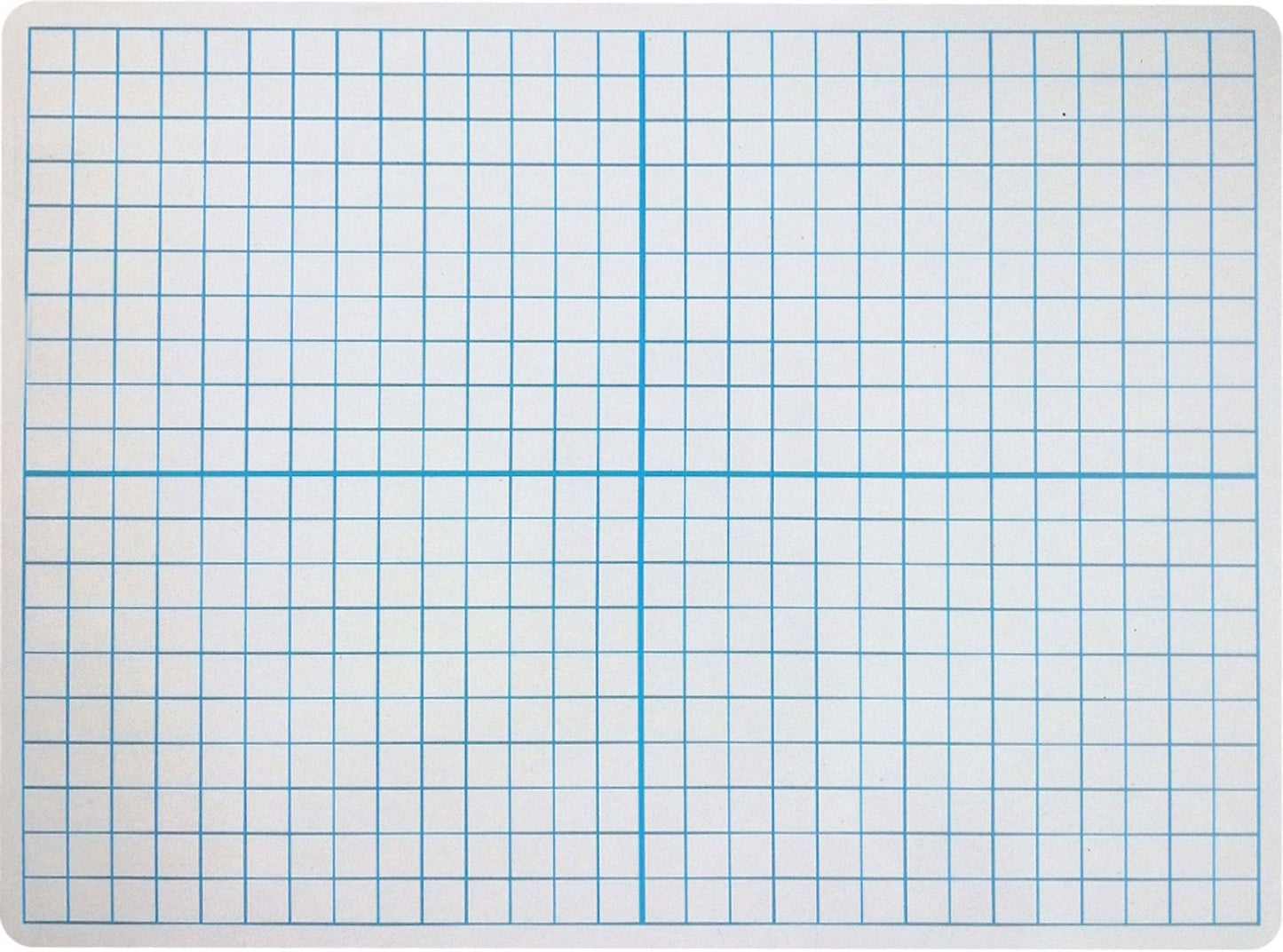 Planches effaçables à sec à grille de 1 cm