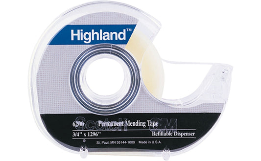 Ruban adhésif transparent avec dévidoir