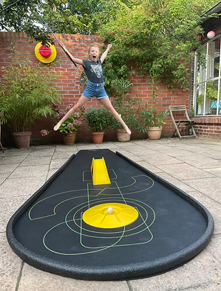 My mini golf birdie mat