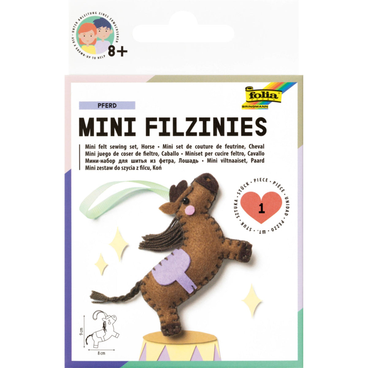 Mini Felt Sewing Kit – Horse