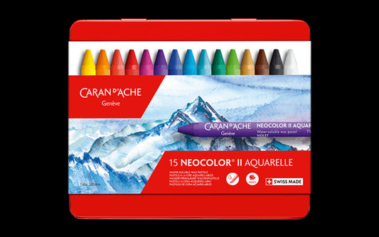 Caran d'Ache Water-Soluble Crayons