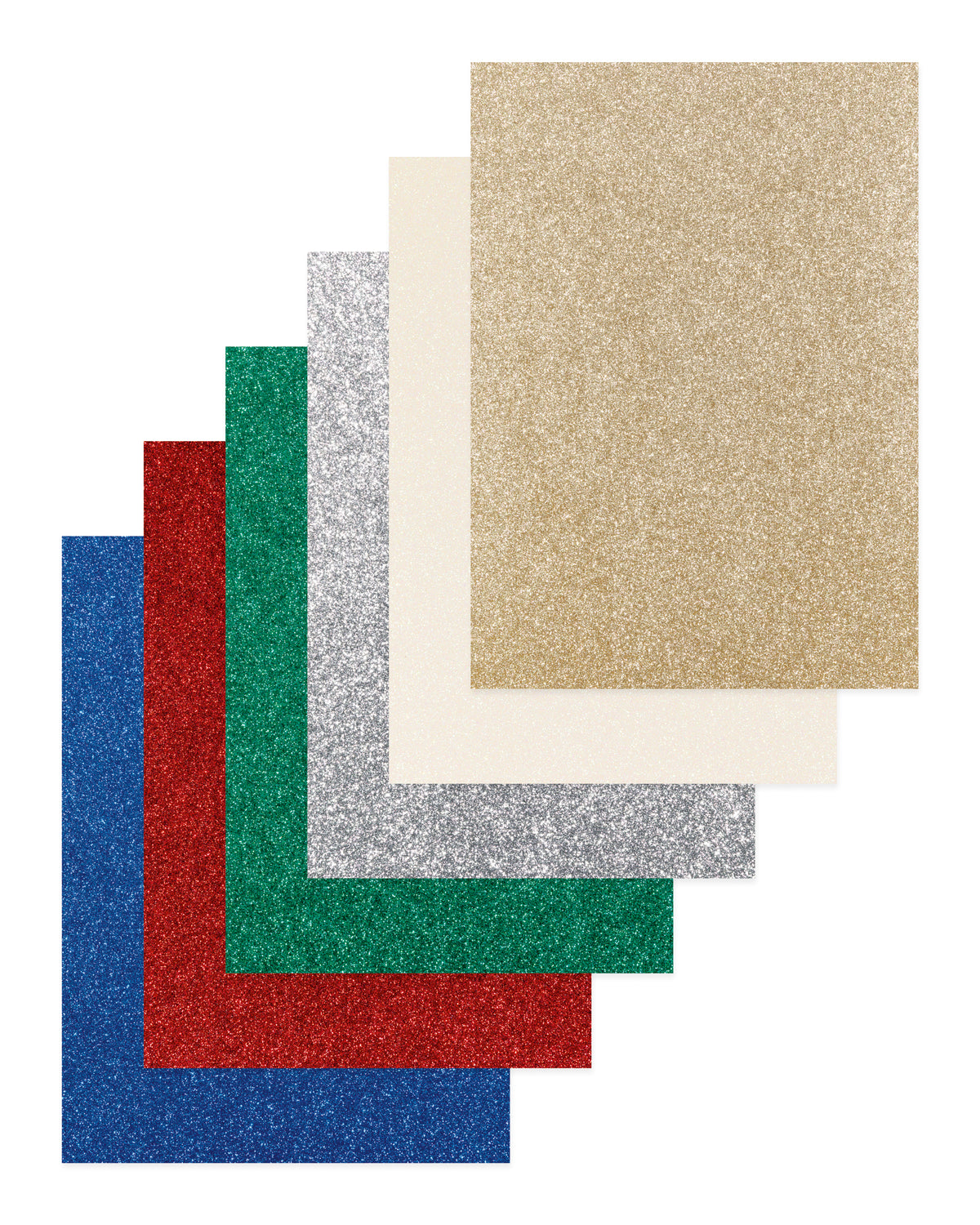 Bloc de carton pailleté – Classique – 24 x 34 cm