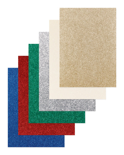 Bloc de carton pailleté – Classique – 24 x 34 cm