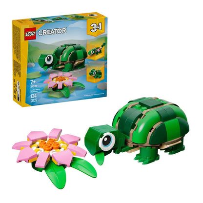 LEGO - 31377 - La tortue avec un nénuphar - Creator 3-en-1
