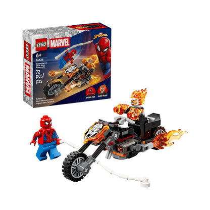 LEGO - 76335 - Spider-Man contre la moto de Ghost Rider - Marvel