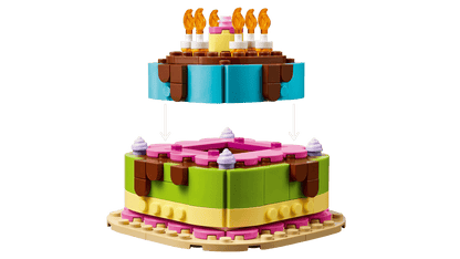 LEGO - 40815 - Le gâteau d’anniversaire - Autres
