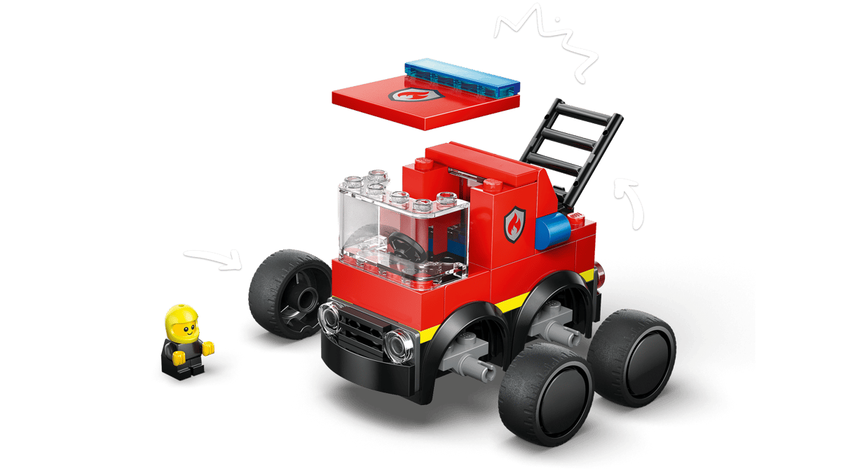 LEGO - 60482 - Véhicules – Le camion de pompiers - City
