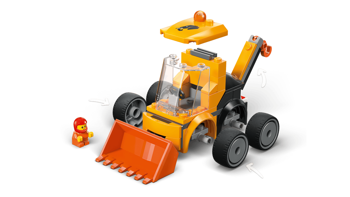 LEGO - 60483 - Véhicules – La chargeuse - City